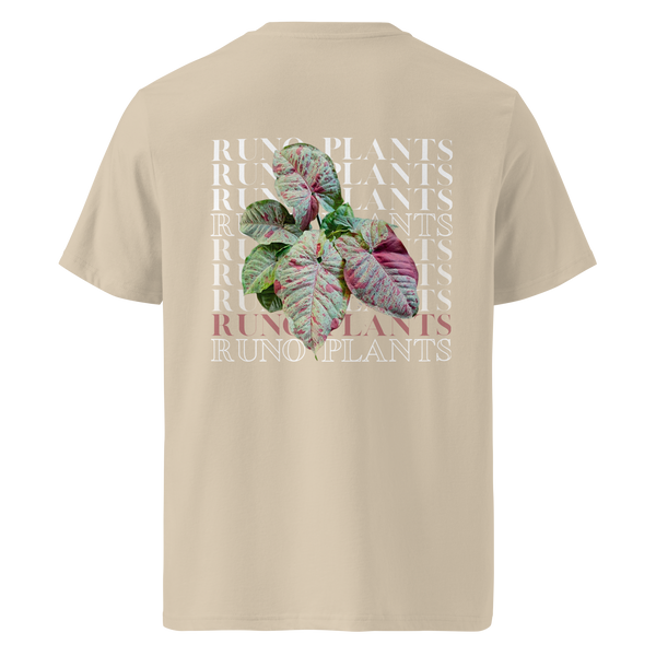 Runo Plants Merch | Confetti Syngonium | Unisex Organic Tee