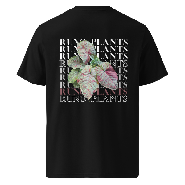 Runo Plants Merch | Confetti Syngonium | Unisex Organic Tee