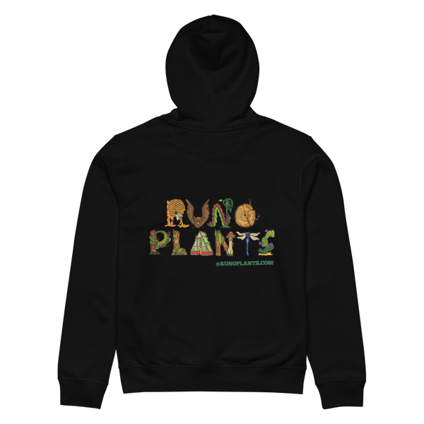 Runo Plants Merch | Introverted But Willing to Talk About Plants  | Unisex Organic Mid-Weight Hoodie