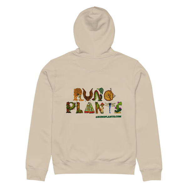 Runo Plants Merch | Introverted But Willing to Talk About Plants  | Unisex Organic Mid-Weight Hoodie