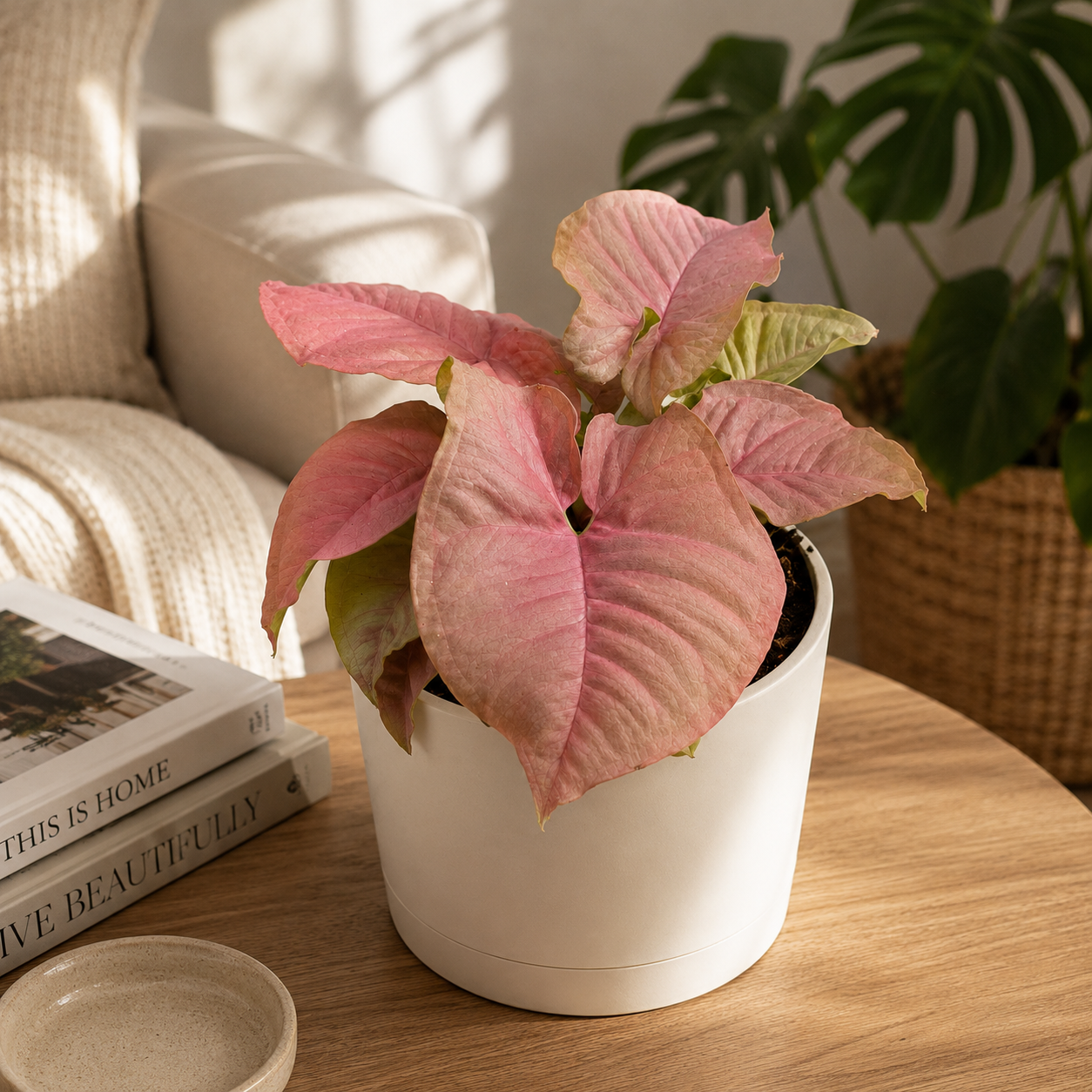 syngonium pink indoor plant Runo Plants | Indoor Plants