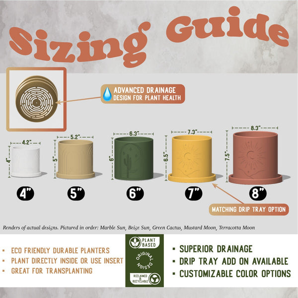 Cubist Planter with Drainage