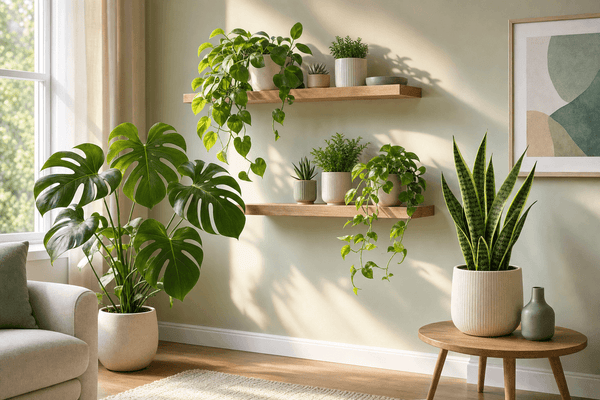 Indoor House Plants Guide for Light, Water, and Easy Care