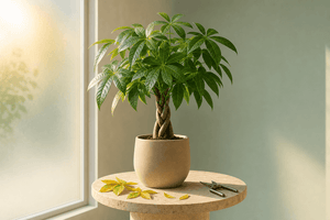 Money Tree Care Tips for Light, Watering, Pruning, and Leaf Drop