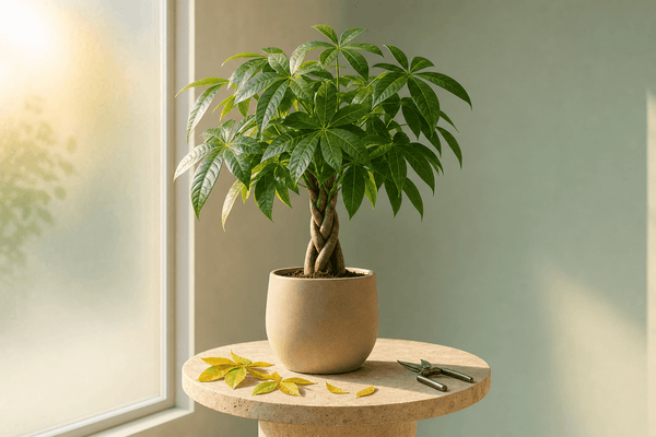 Money Tree Care Tips for Light, Watering, Pruning, and Leaf Drop