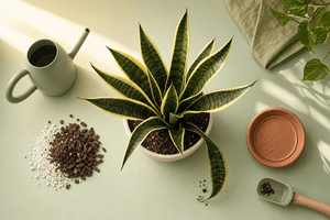 Snake Plant Care Guide for Light, Watering, Soil, and Floppy Leaves