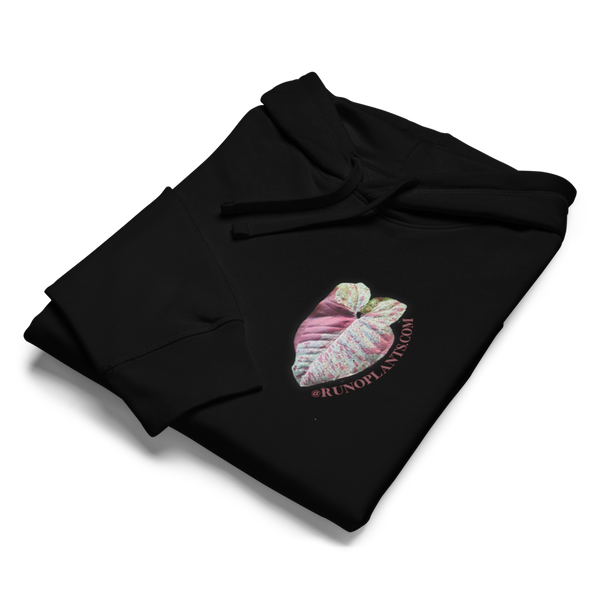Runo Plants Merch | Confetti Syngonium | Unisex Organic Mid-Weight Hoodie