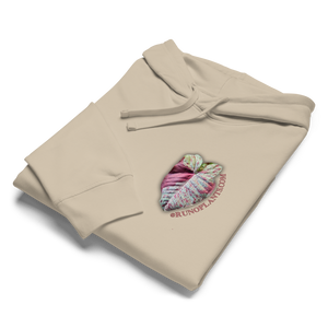 Runo Plants Merch | Confetti Syngonium | Unisex Organic Mid-Weight Hoodie