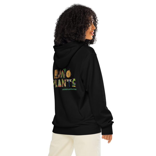 Runo Plants Merch | Introverted But Willing to Talk About Plants  | Unisex Organic Mid-Weight Hoodie
