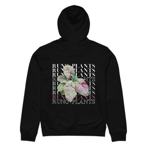 Runo Plants Merch | Confetti Syngonium | Unisex Organic Mid-Weight Hoodie