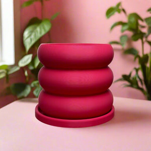Bubble Planter/ Donut Planter with Drainage