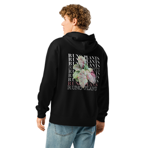 Runo Plants Merch | Confetti Syngonium | Unisex Organic Mid-Weight Hoodie