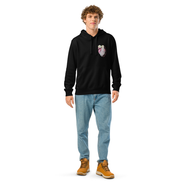 Runo Plants Merch | Confetti Syngonium | Unisex Organic Mid-Weight Hoodie