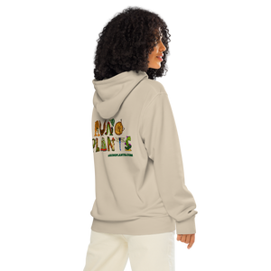 Runo Plants Merch | Introverted But Willing to Talk About Plants  | Unisex Organic Mid-Weight Hoodie