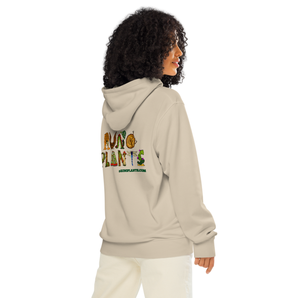 Runo Plants Merch | Introverted But Willing to Talk About Plants  | Unisex Organic Mid-Weight Hoodie