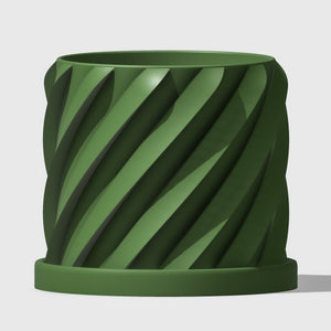 Thicc Spiral Plant Pot