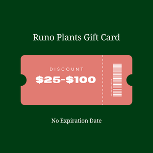 Runo Plants Gift Card