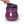 Ceramic Plant Pot with Rubber Liner - Violet Purple