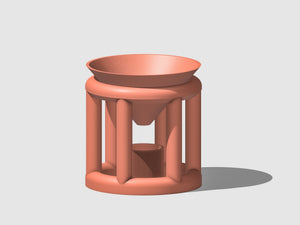 Conduit Plant Stand with Planter & Catch