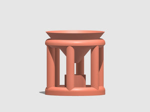 Conduit Plant Stand with Planter & Catch