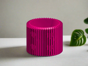 Modern Heart-Shaped Planter with Drainage & Saucer – Unique Valentine’s Day Gift for Plant Lovers, 3d Printed Planter Home Hosting Decor,